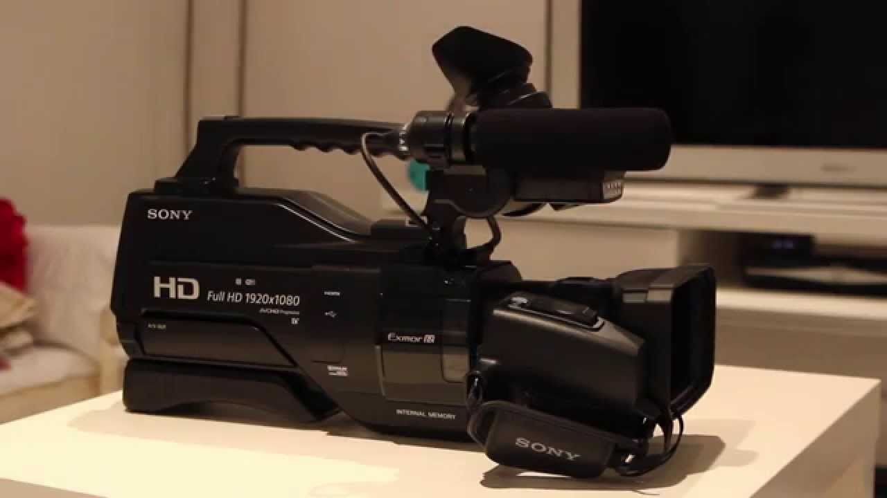 Sony Hxr Mc2500 Unboxing Youtube