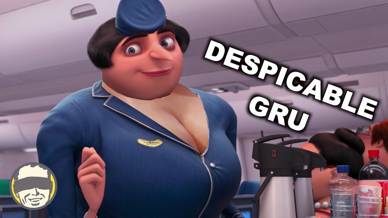 Gru big yes nose eyes pointy pog telly tubby squishy pog : r/GruMemes