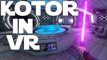 Knights of the Old Republic in VR! - Star Wars Blade and Sorcery Mod (Outer Rim)