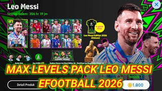 Max Levels Pack Leo Messi eFootball 2026 Mobile  screenshot 4