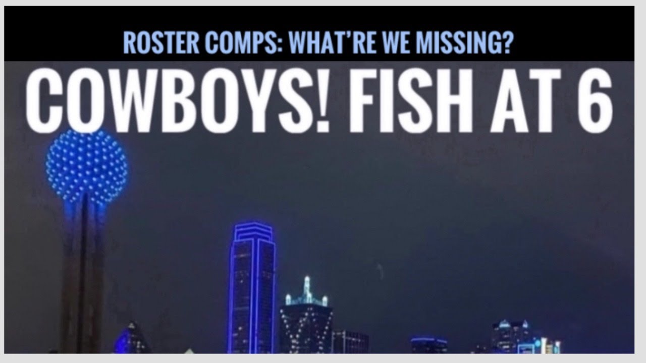 #DallasCowboys ROSTER COMPARISON – What are we missing? Fish Report LIVE