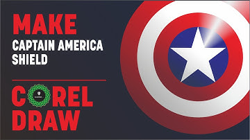 Make Captain America Shield | Corel Draw