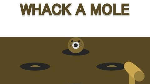 Scratch Tutorial - Whack A Mole