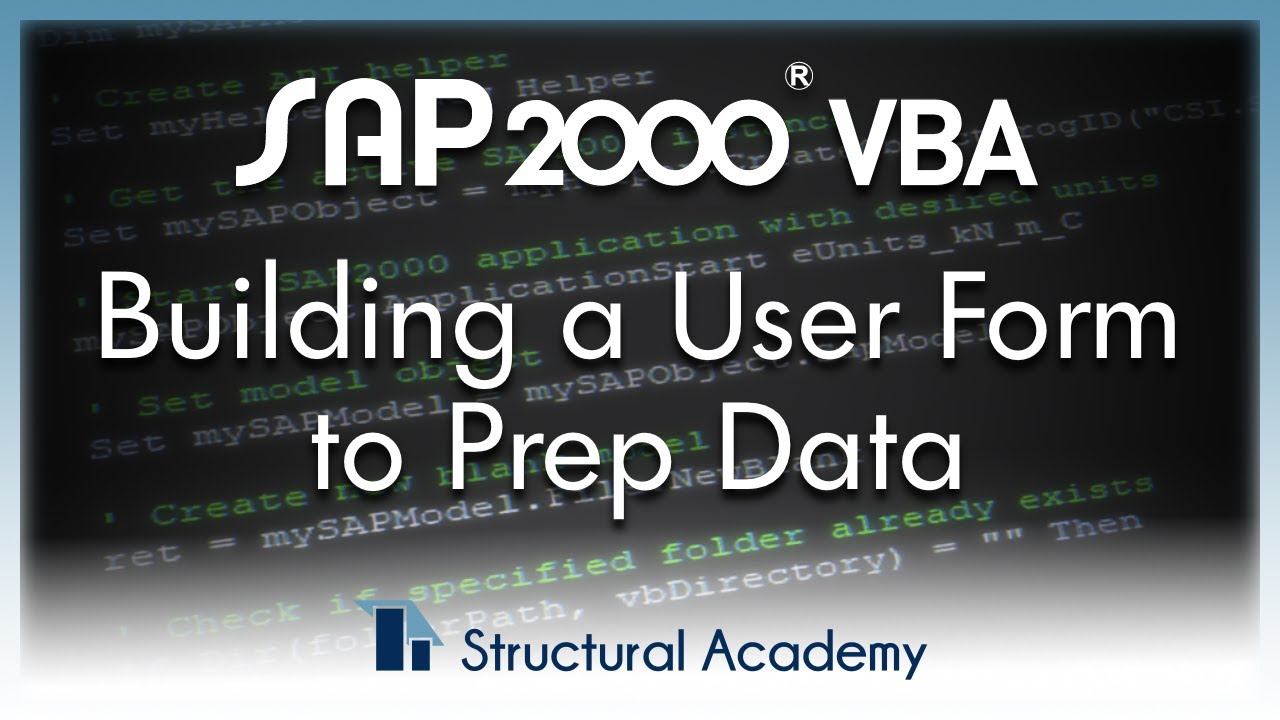 Custom Template: Building a User Form to Prep Data - YouTube