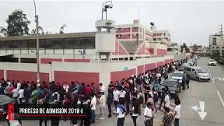 Bienvenidos al Sencico - Admisión 2018-I