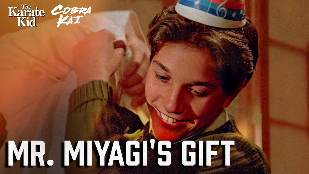 Mr. Miyagi Gifts Daniel a Car for His Birthday | The Karate Kid (Ralph Macchio, Pat Morita)