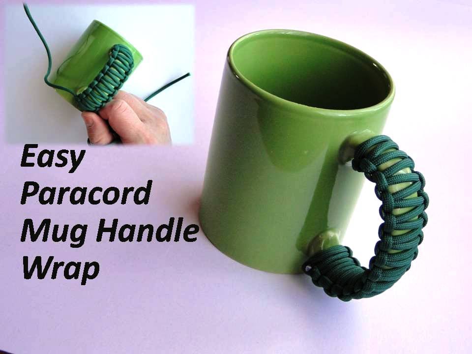 paracord cup handle