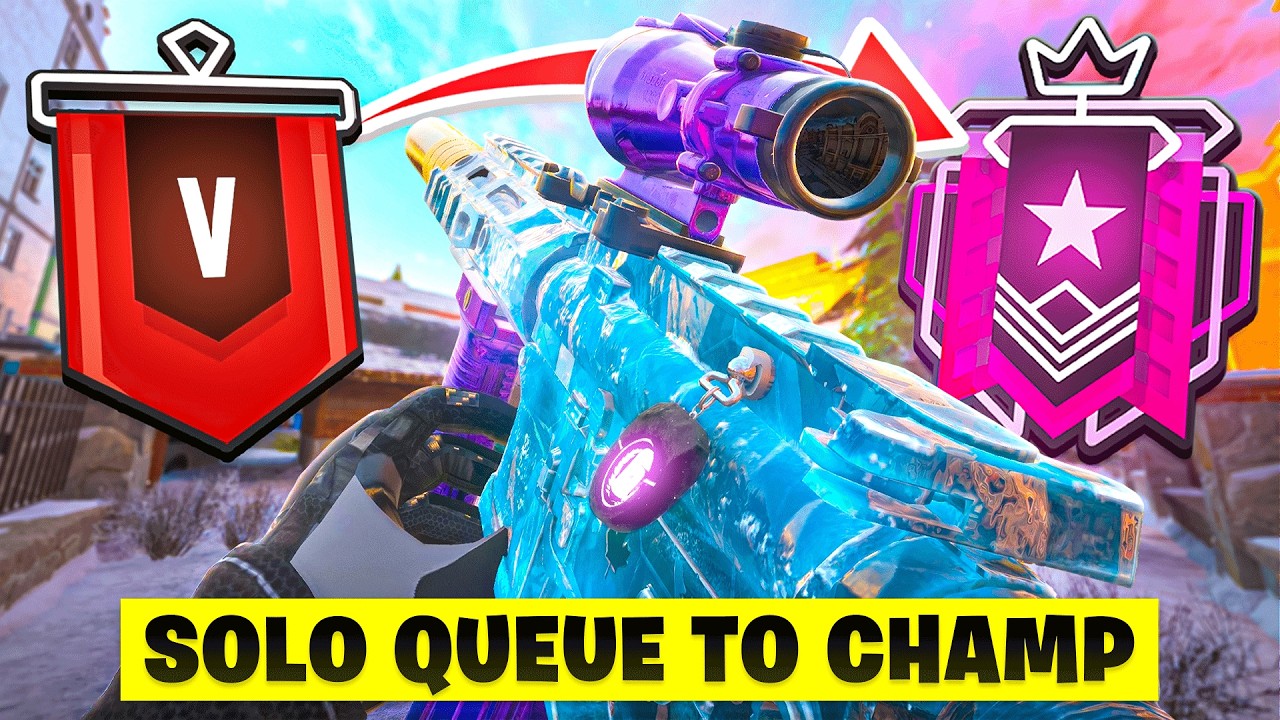 EDUCATIONAL SOLO-Q TO CHAMPION (Console Rainbow Six Siege)