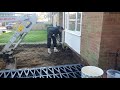 How to install a driveway - Digging the area out - Depths - Landscaping uk - VLOG02