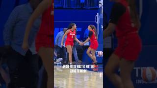 😤 Angel Reese REJECTION | Atlanta Dream WNBA women's basketball #shorts #short #basketball #wnba