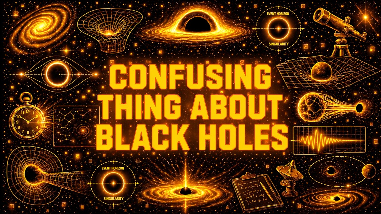 Every Confusing Thing About Black Holes Explained Slowly (For Sleep)