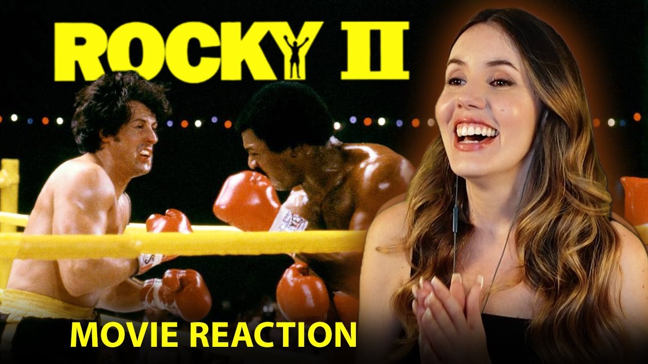 ROCKY II -  MOVIE REACTION - First Time Watching
