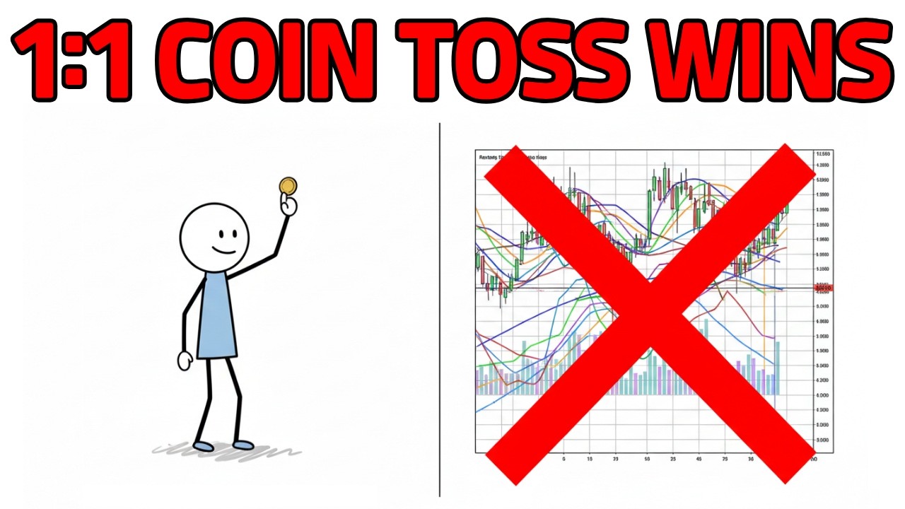 The 1:1 "Coin Toss" Method to Become Profitable