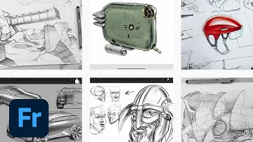 Drawing & Painting in Adobe Fresco w/ Spencer Nugent - 1 of 2 | Adobe Creative Cloud