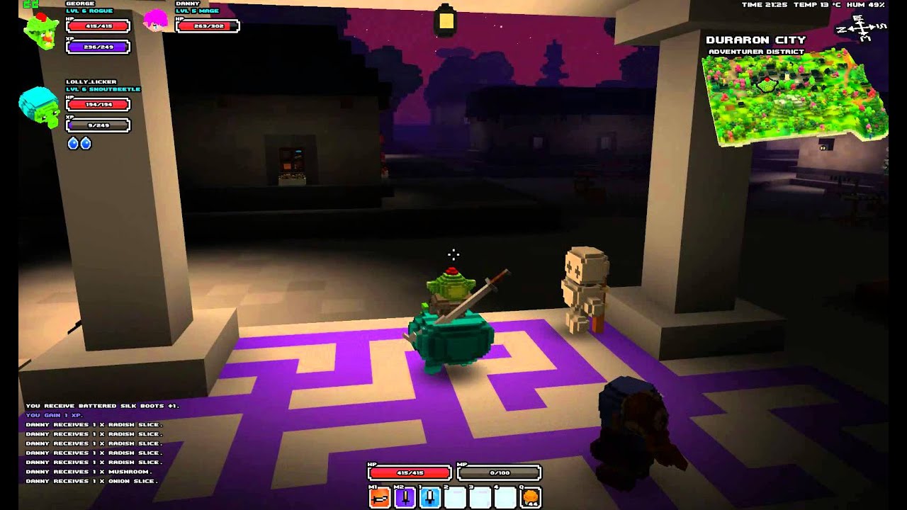 Cube World E. 6 Boss "taming"