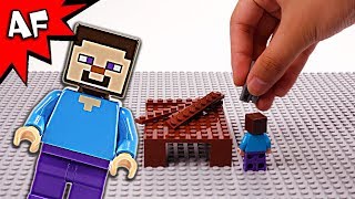 how to make a lego minecraft villager house