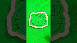 It's satisfying to form a sanrio merry christmas from sand A25 #mould #satisfying #kineticsand #mold
