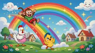 🎵 Coco Kutty Jump Jump 🐥 | Fun English +Kids Malayalam Song | Cartoon Dance Song for Children 🌈