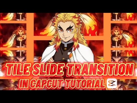 TILE SLIDE TRANSITION IN CapCut TUTORIAL || Cy CIE