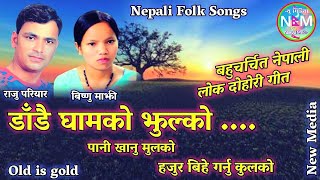 Dadai Ghamko Jhulko / डाँडै घामको झुल्को / Raju Pariyar & Bishnu Majhi / Old Nepali Lok Dohori Song