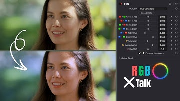 RGB Cross Talk DCTL In Use