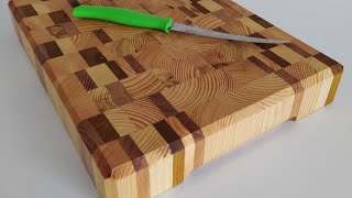 Полезные отходы дерева // разделочная доска // cutting board