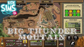 BIG THUNDER MOUNTAIN SIMULATOR || Ride Sims 2 [Nederlands/Dutch]