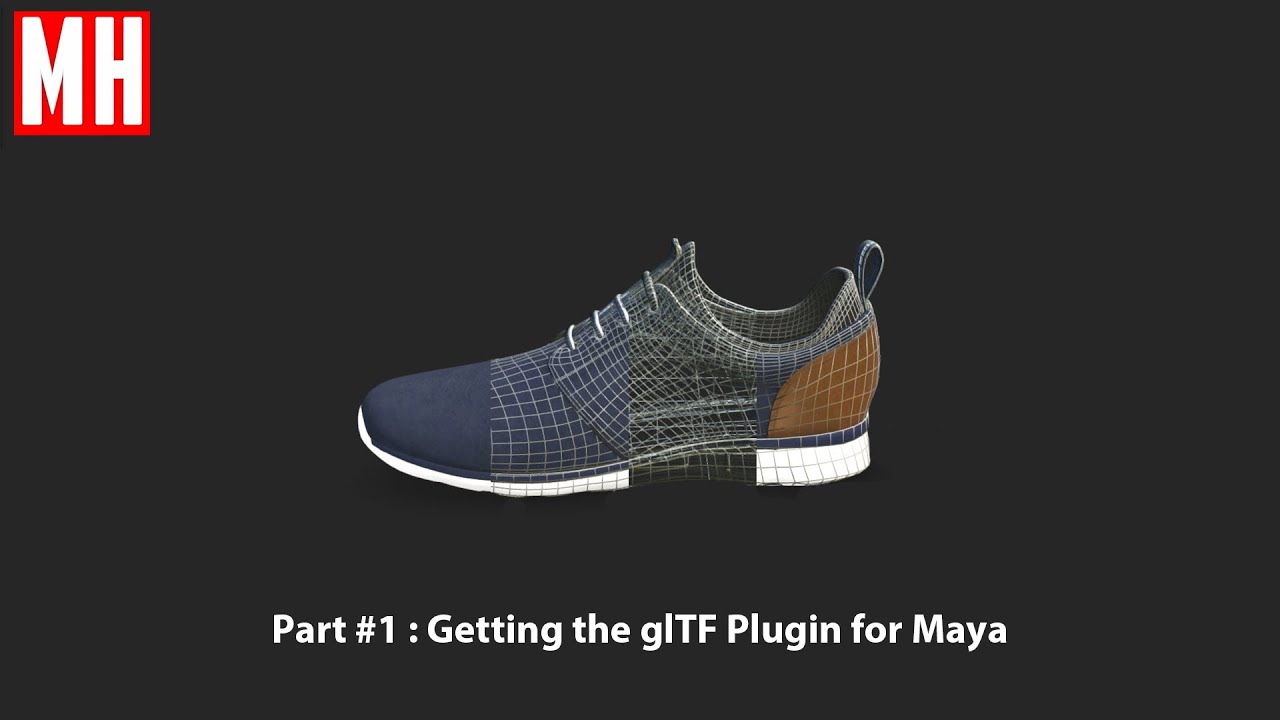 Part  1  Getting the glTF Plugin for Maya