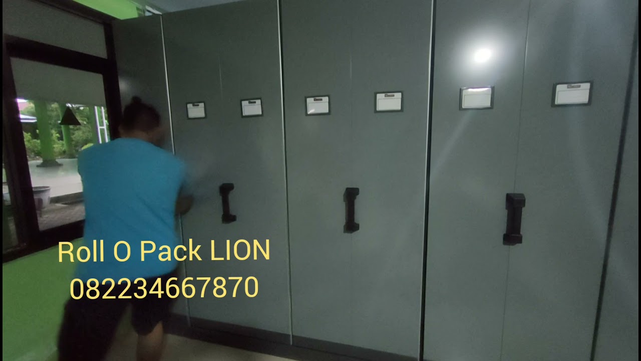 Lemari Arsip Geser LION| 082234667870 Roll O Pack LION 
