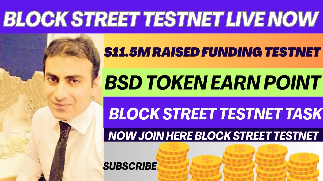 Block Street Testnet |Block Street Task |Block Street Testnet BSD Eearn Point
