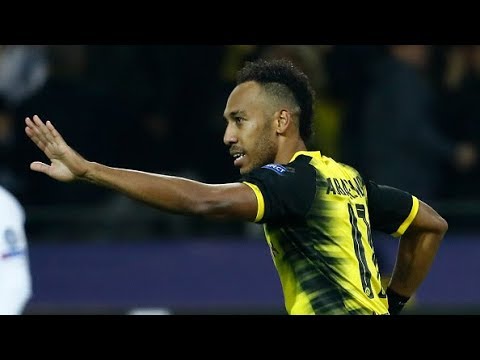 Aubameyang faz primeiro do Borussia Dortmund contra o Real Madrid