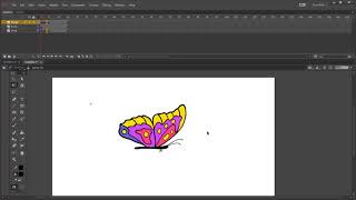 Animation Butterfly  with adobe flash easy way