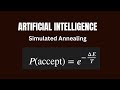 Simulated Annealing in Artificial Intelligence | Escaping Local Optima Explained