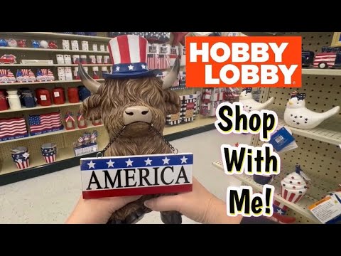 ASMR 🛍️ HOBBY LOBBY Shop With Me (Relaxing Whispered Walkthrough for Sleep)😴 