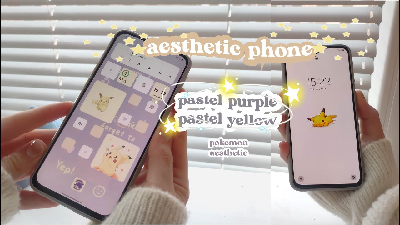 How To Make Your Phone Aesthetic Pastel Purple And Yellow Theme how-to-make-your-phone-aesthetic-pastel-purple-and-yellow-theme