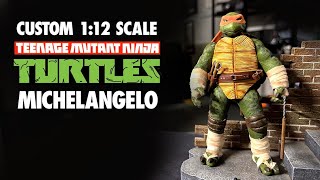 Custom TMNT Michelangelo Mezco-style Action Figure!