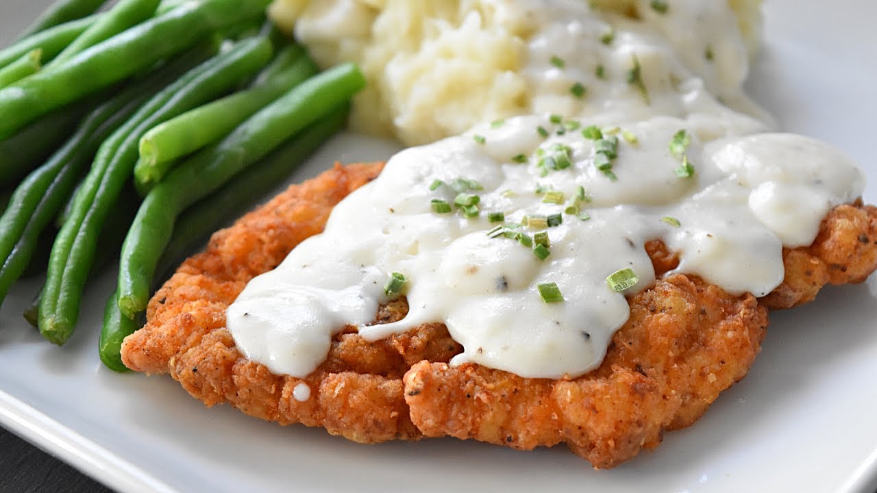 How To Make Chicken Fried Steak With Gravy - YouTube