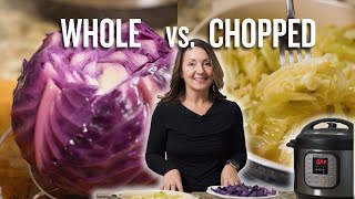 The BEST Instant Pot Cabbage Recipe (2 Ways!)