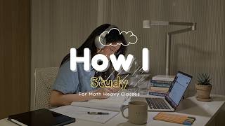 My Study Blueprint: How I Study for Application-Heavy Classes | Use Pattern Recognition for Math