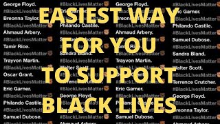 BLACK LIVES MATTER - A free way to donate