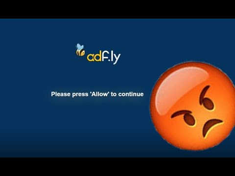  Update New  How to bypass adfly press allow to continue