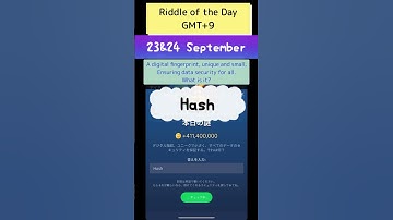 Riddle of the Day | X Empire 23&24 September | X Empire Daily Today #riddle #xempire #23september