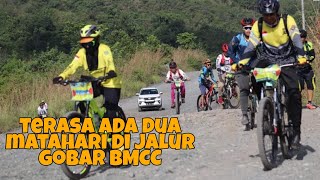 the macadam path is very torturous || ride with bmcc 2022 || MOUNTAIN BIKE || GRAVEL || MTB BORNEO