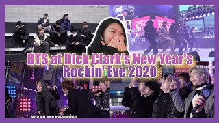 [EPISODE] BTS (방탄소년단) @ Dick Clark's New Year's Rockin' Eve 2020 REACTION