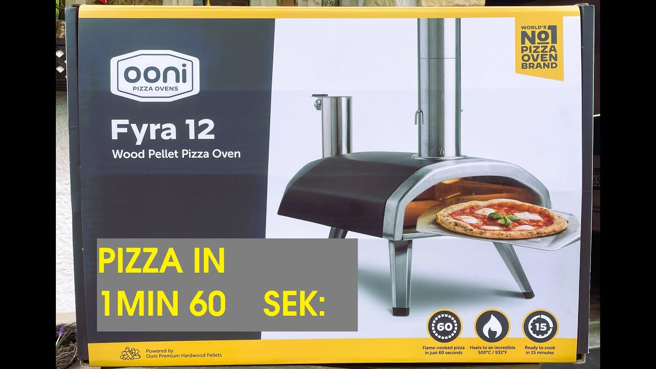 OONI FYRA 12 PIZZA PELLET OFEN