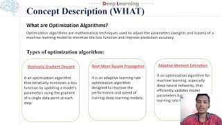 17.Optimization Algorithms (SGD, Adam, RMSProp)