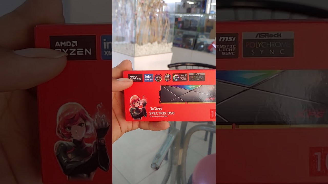 XPG Spectrix D50 DDR4 RGB Memory 16gb 