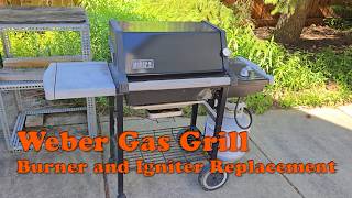 Weber Genesis Silver Gas Grill - Burners and Igniter Replacement Tutorial