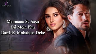 Jalwanuma (LYRICS) - Heropanti 2 | Tiger, Tara | Javed Ali, A. R. Rahman Mehboob | Sajid N, Ahmed K