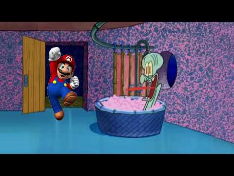 Mario Drops by Squidward’s House